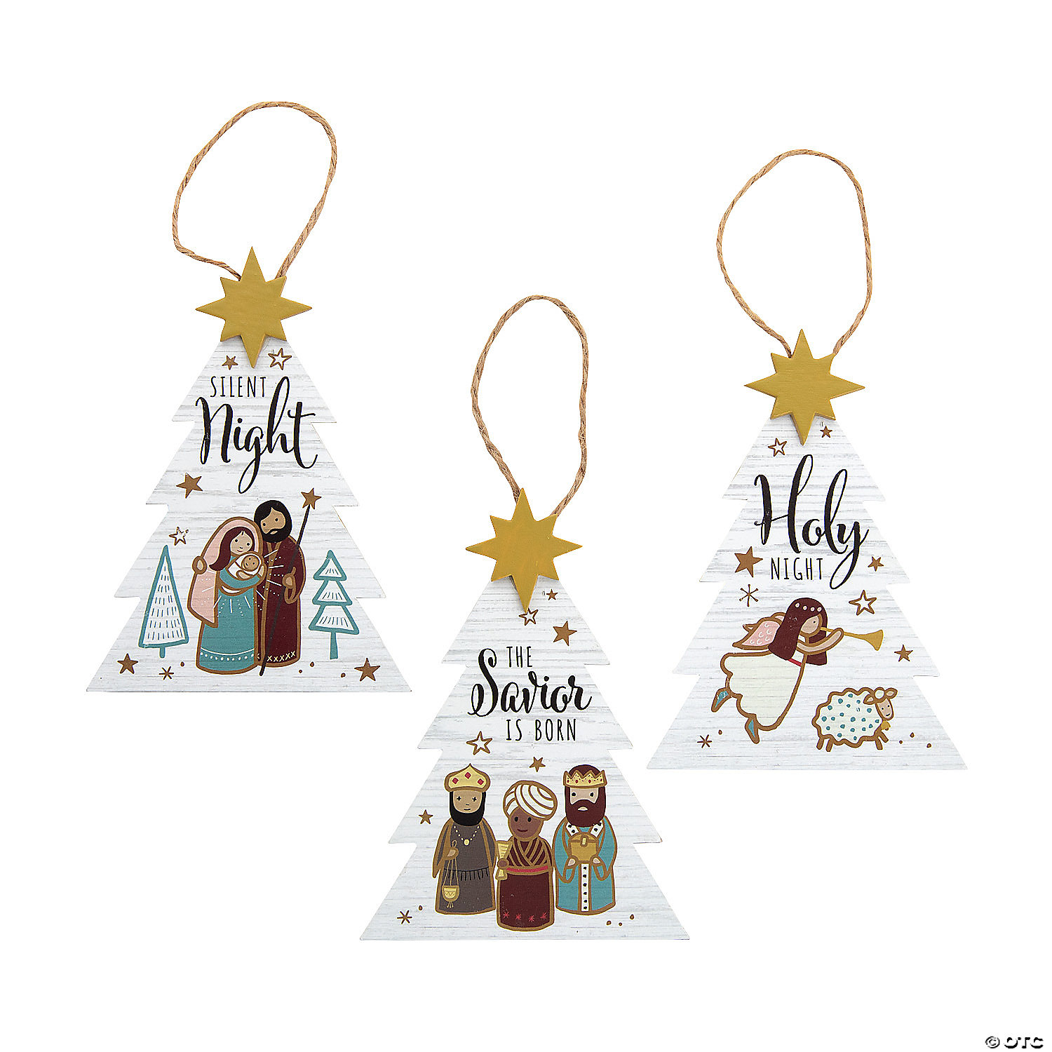 Rustic Nativity Wood 5